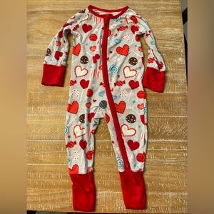 Little sleepies heart PJs